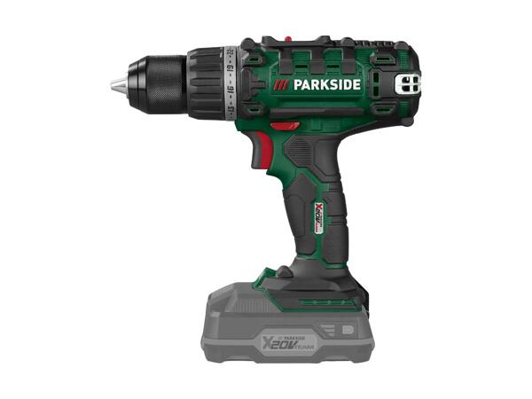 PARKSIDE(R) Batteridreven bore- eller skruemaskine 20 V