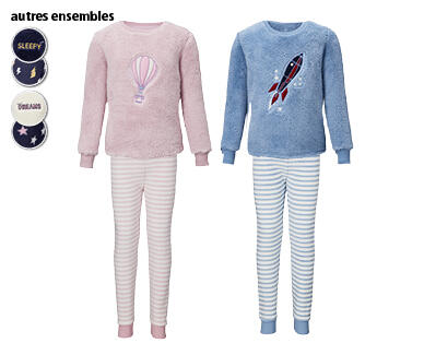ALIVE(R) 
 PYJAMA EN POLAIRE POUR TOUT-PETITS/ENFANTS