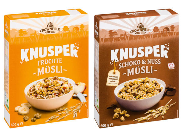 CROWNFIELD Knuspermüsli