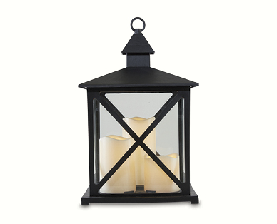 Lantern with LED Candles