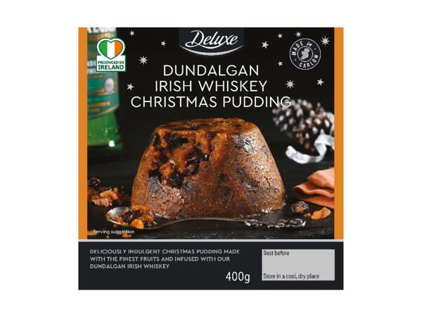 Irish Dundalgan Whiskey Pudding