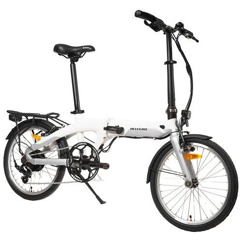 ALLEGRO E-Clips II AFU°02 Fold, Purewhite + Silverado, 33 cm