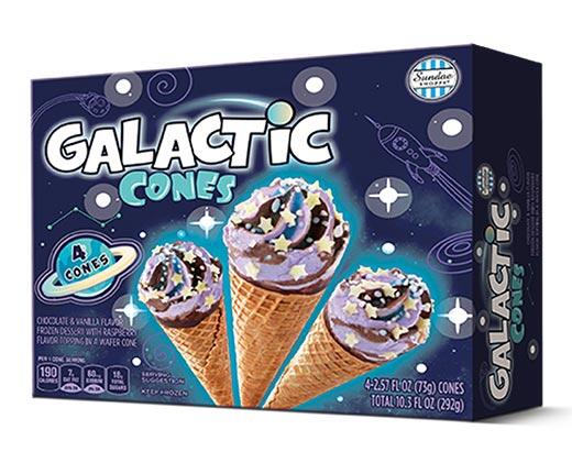 Sundae Shoppe 
 Unicorn, Galactic or Mermaid Cones