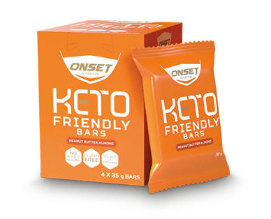 Keto Friendly Bars 4pk/140g