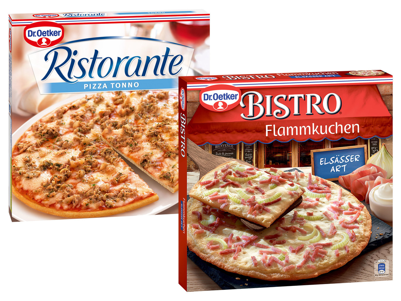 DR. OETKER Flammkuchen/Ristorante Pizza