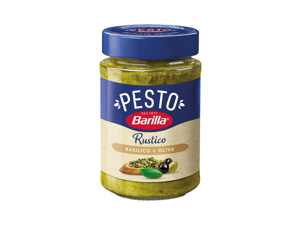 Rustic Pesto Basil and Olives