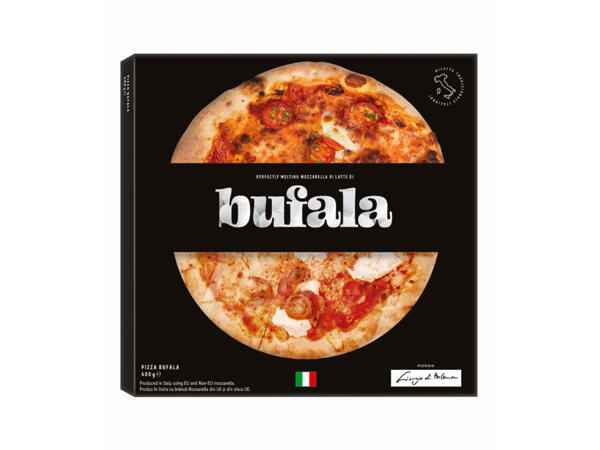 Pizza cu mozzarella di Bufala