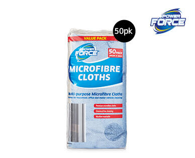 Microfibre Cloths 50pk