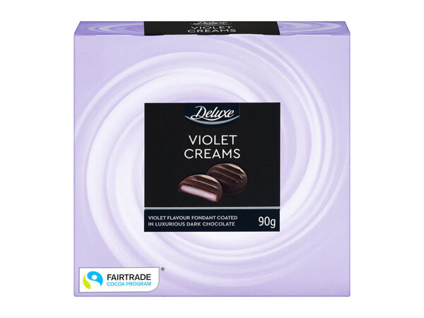 Deluxe Dark Chocolate Fondant Cremes assorted
