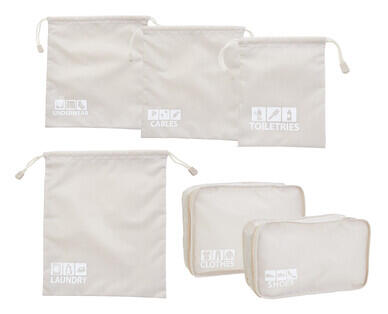 Travel Organisers 6pk