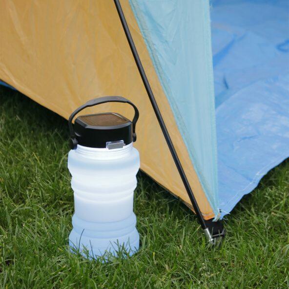 LIGHT ZONE(R) Ledkampeerlamp op zonne-energie