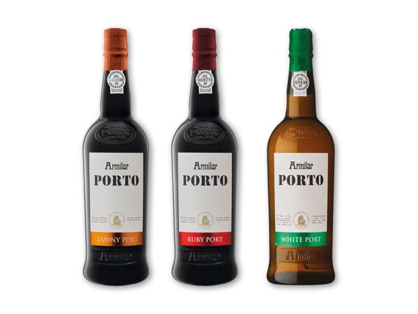 ARMILAR Tawny, ruby eller hvid portvin