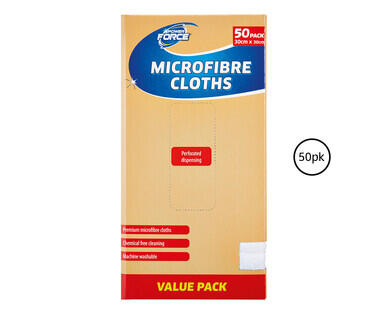 Microfibre Cloths 50pk