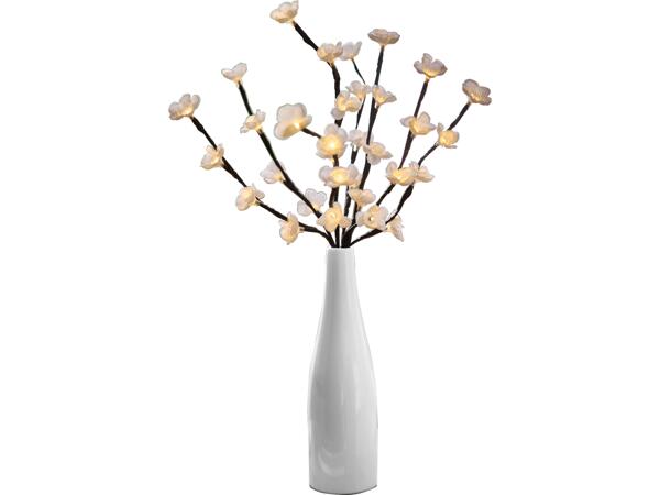 Dekorationsvas med LED-belysning