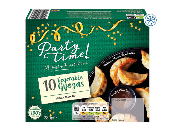 Partytime Gyozas assorted