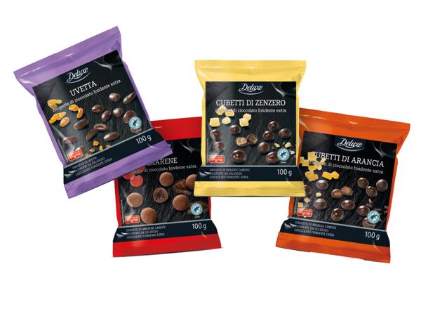 Chocolate Coated Fruits