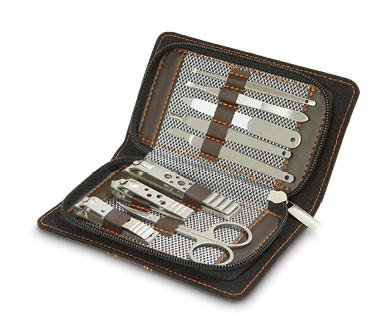 Mens Manicure Kit 9 Piece