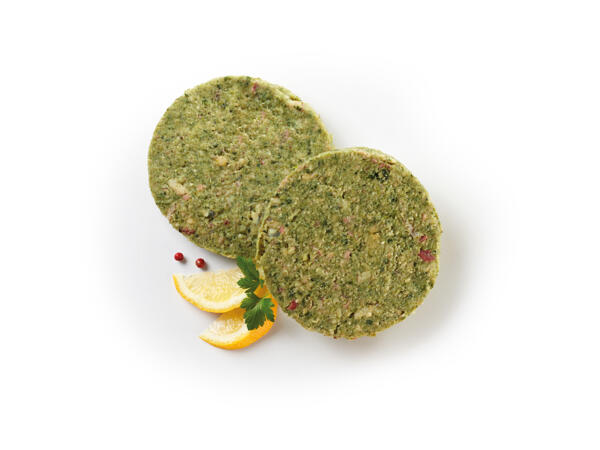 Squid and Spinach Burgers