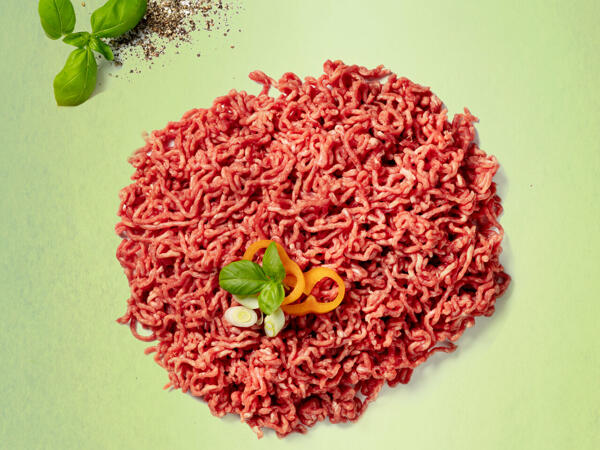 Frisches Bio-Faschiertes vom Rind