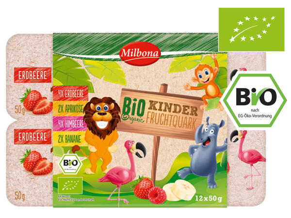 Bio Kinder Frucht-Topfen