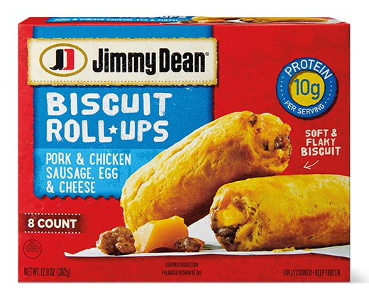 Jimmy Dean Sausage, Egg & Cheese Biscuit Roll Ups