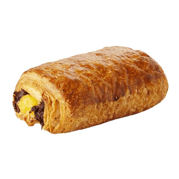 Pain au chocolat à la crème pâtissière