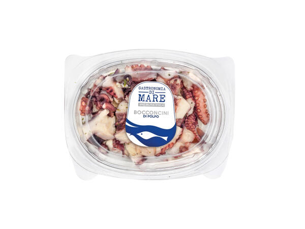 Octopus in pieces