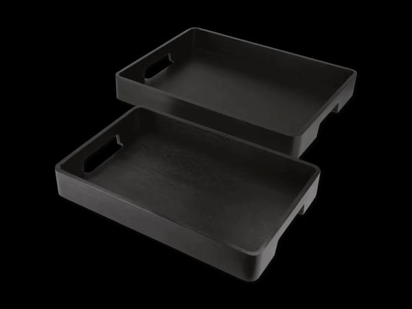 Bambus-Tablett-Set, 2 Stück