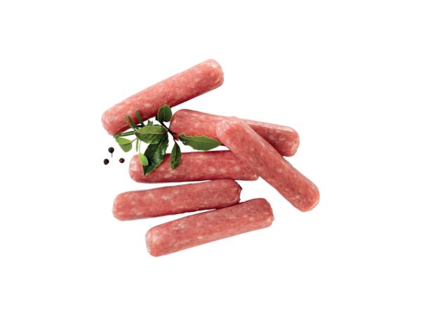 Skinless Chicken and Turkey Sausages