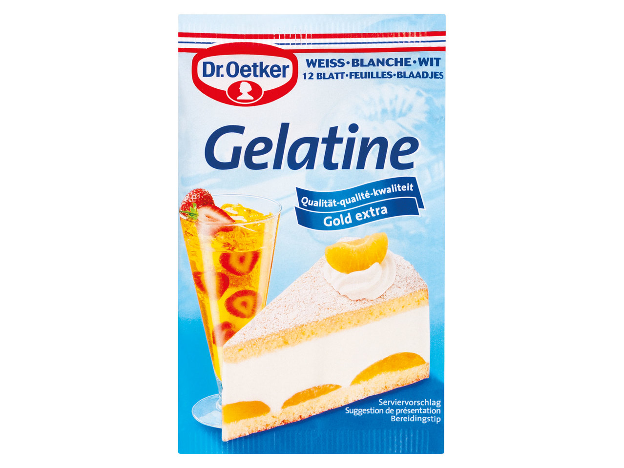 DR. OETKER Blattgelatine