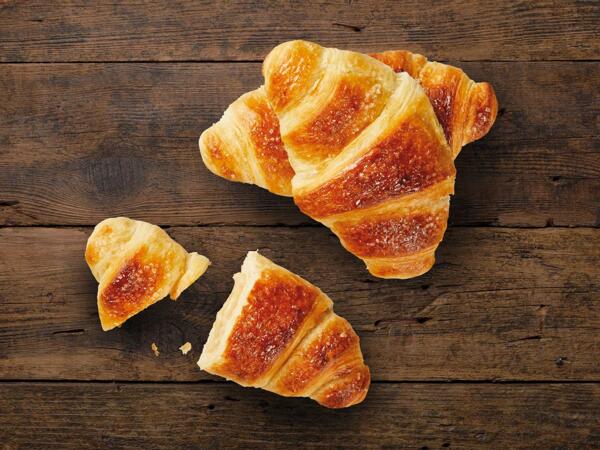 Croissant au beurre vanille-caramel