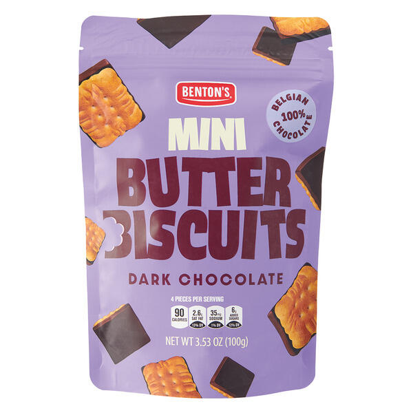 Benton's Dark Chocolate Mini Butter Biscuit