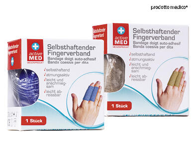 ACTIVE MED FASCIATURA AUTOADESIVA PER LE DITA
