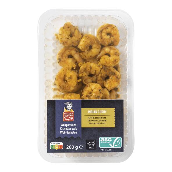 GOLDEN SEAFOOD(R) 				Crevettes pour wok