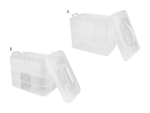 Boîte de rangement/ d'accessoires de couture