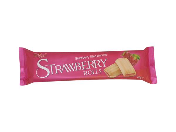 Strawberry Rolls Biscuits