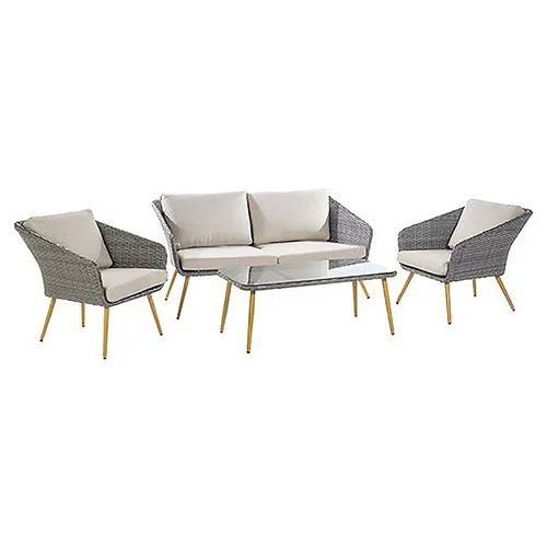 Set lounge intrecciato