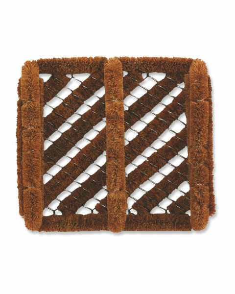 Boot Scraper Wiregrate Coir Mat