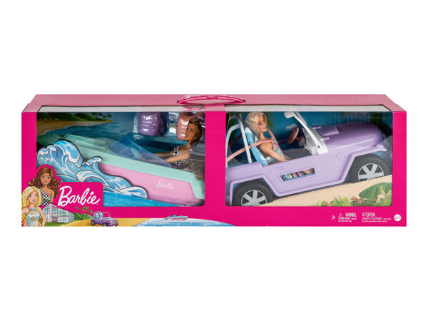 Barbie Dolls and Vehicles