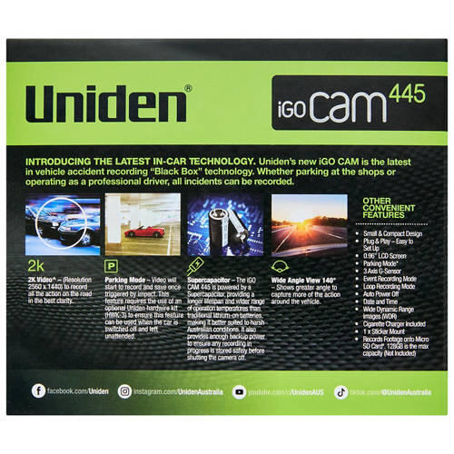 IGO CAM445 Dash Cam