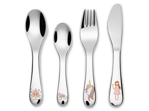 Kinderbesteck, 4-teilig