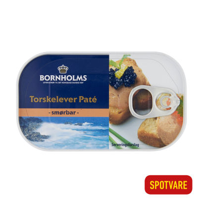 BORNHOLMS 
 Torskelever paté