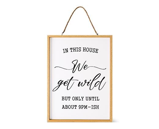 Huntington Home 
 Fall Reversible Wall Sign