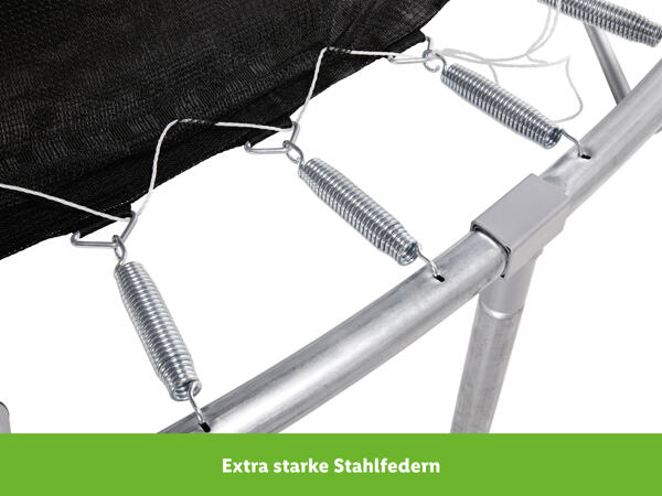 Garten-Trampolin mit Sicherheitsnetz