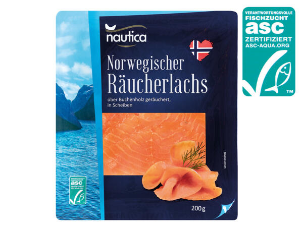 ASC Norwegischer Räucherlachs