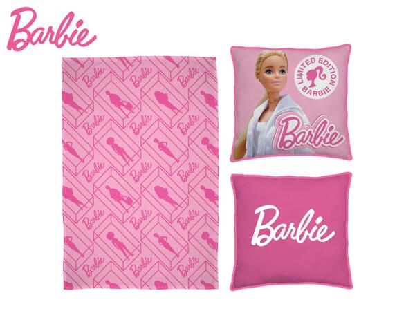 Barbie Pink Fleece Blanket & Cushion
