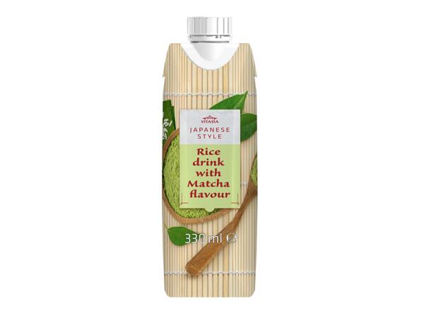 Rice Drink with Matcha flavour
