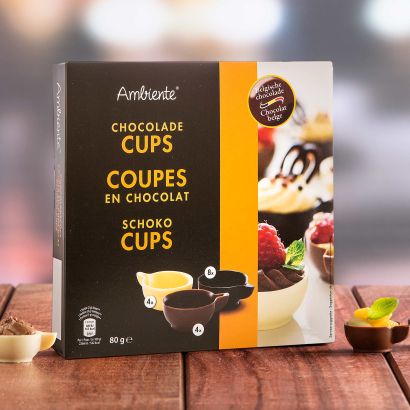 Coupes en chocolat, 16 pcs