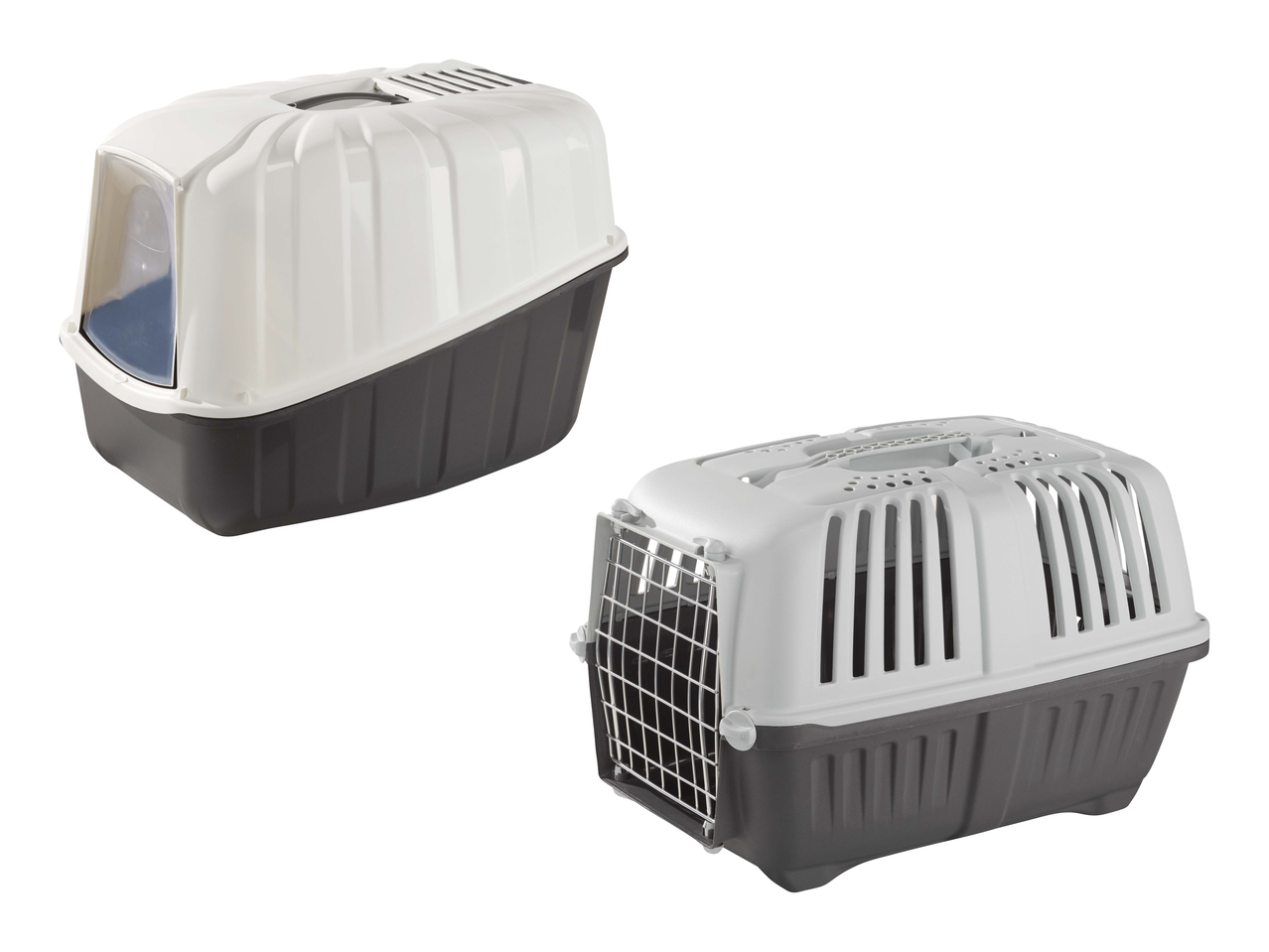 Litière/ boîte de transport pour chat (uniquement en Suisse romande)