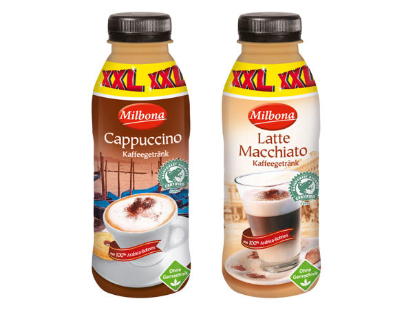 MILBONA Kaffeegetränk 330 ml + 50 ml gratis